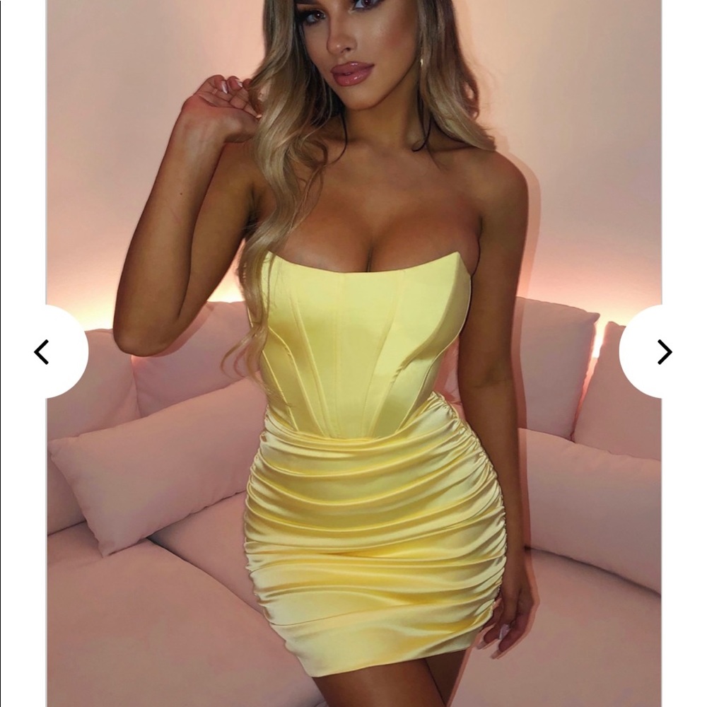 BabyBoo Fashion “Serina” Yellow Dress